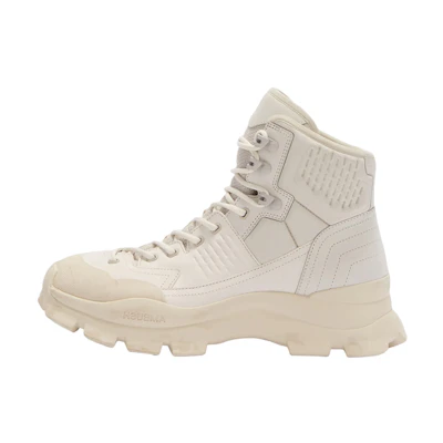 (W) AMBUSH Boot 'Beige Fashion Lace-Up'