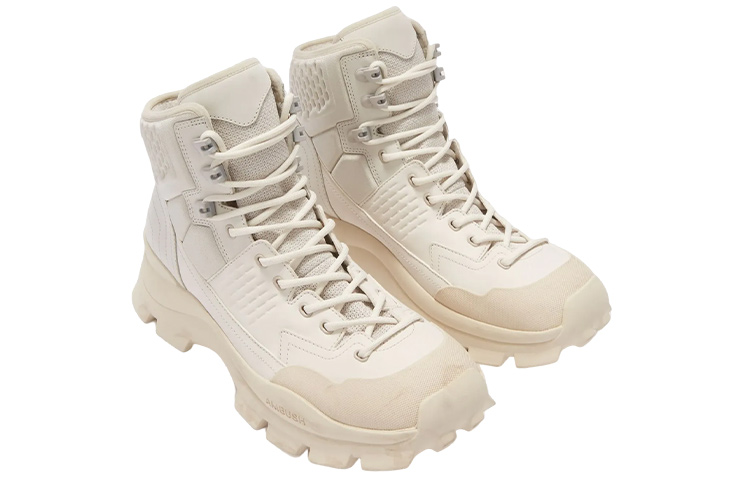 Order (W) AMBUSH Bota 'Beige con Cordones de Moda' BWIE007F22LEA0016161