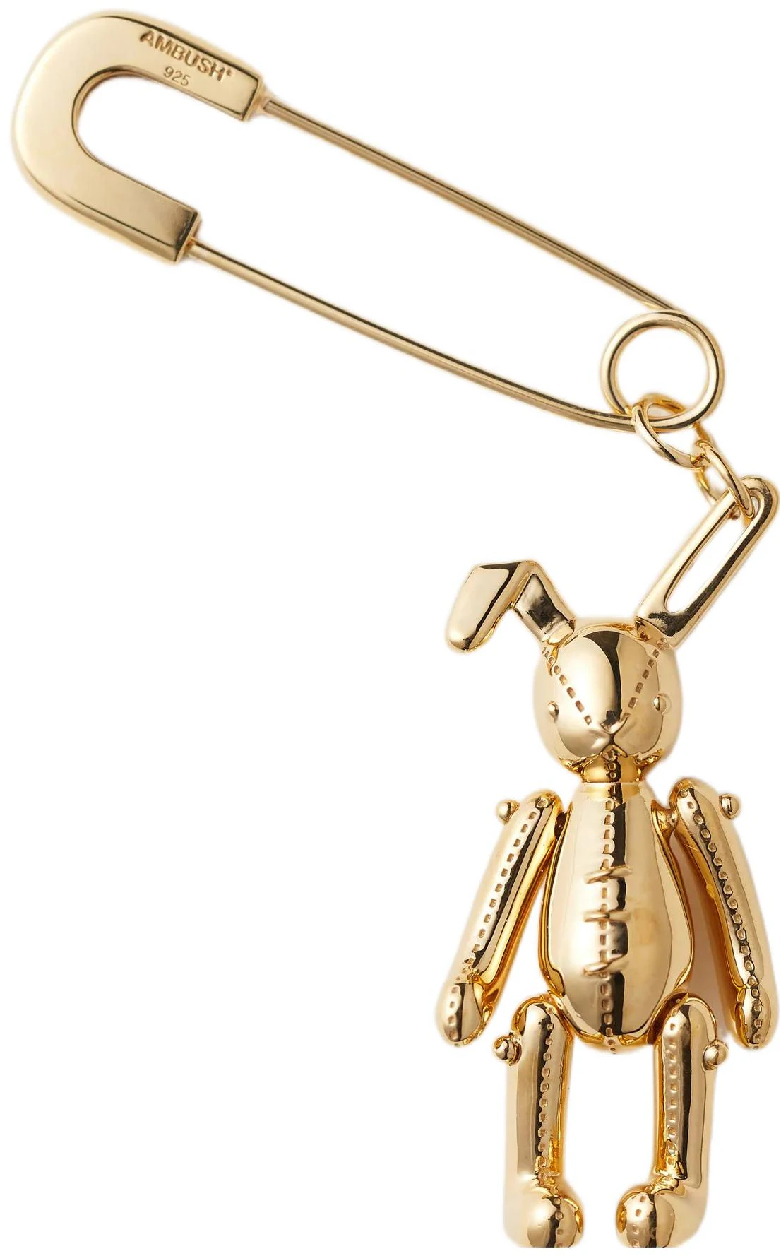 women-ambush-bunny-charm-single-earring-fashion-accessory-bmod-018-s22-sil-0017600