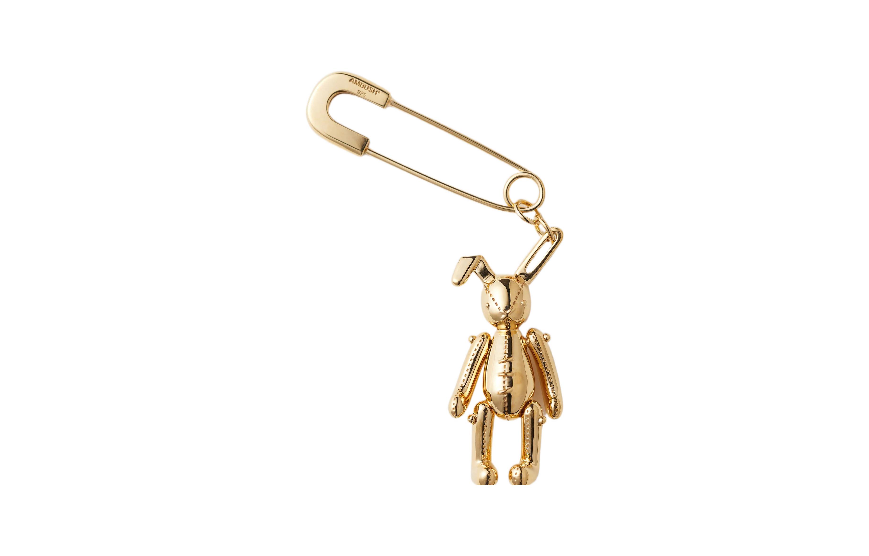 Order (W) Pendiente AMBUSH Bunny Charm Accesorio de Moda BMOD018S22SIL0017600