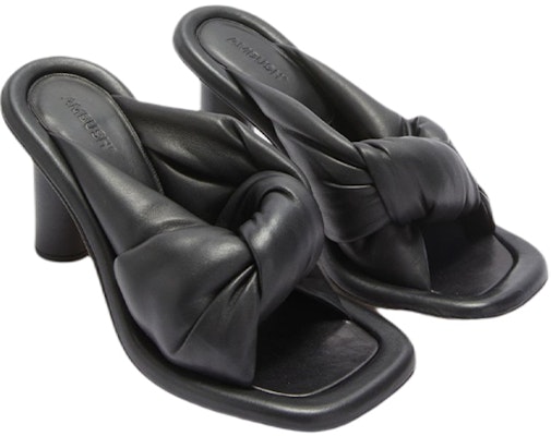 (Women) AMBUSH Chunky Heel Sandal 'Black' BWIJ002S22LEA0011000 Order (Women) AMBUSH Chunky Heel Sandal 'Black' BWIJ002S22LEA0011000