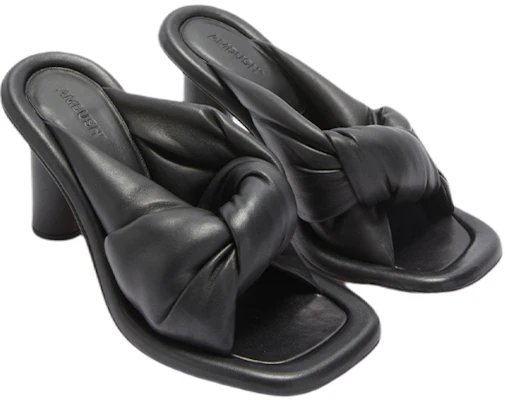 (W) Sandal Tumit AMBUSH 'Hitam' BWIJ002S22LEA0011000 Order (W) Sandal Tumit AMBUSH 'Hitam' BWIJ002S22LEA0011000