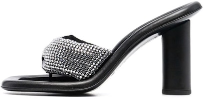 (Women) AMBUSH Cushioned High Heel Sandal 'Black' BWIH001F21LEA0011072 (Women) AMBUSH Cushioned High Heel Sandal 'Black' BWIH001F21LEA0011072