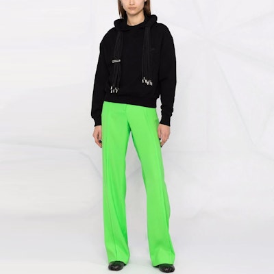 (W) アンブッシュ FW21 ブラック ドローストリング プルオーバー パーカー カジュアルウェア BWBB004F21FLE0011010 Lookbook (W) アンブッシュ FW21 ブラック ドローストリング プルオーバー パーカー カジュアルウェア BWBB004F21FLE0011010