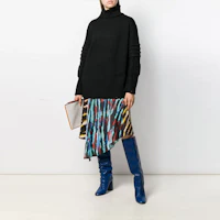 Lookbook (W) AMBUSH 2021秋冬黑色高領毛衣羊毛套頭衫 12111827BLACK