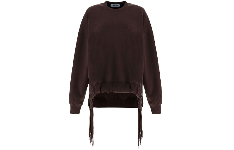 Order (W) Ambush FW21 棕色Logo長袖圓領時尚薄款衛衣 BWBA003F21FLE0016464