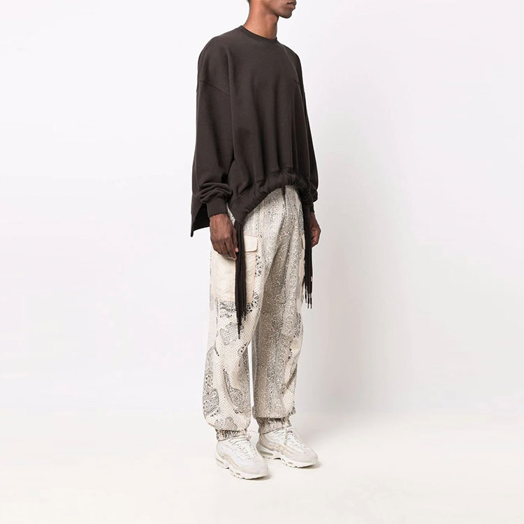 Purchase (W) Ambush FW21 棕色Logo長袖圓領時尚薄款衛衣 BWBA003F21FLE0016464