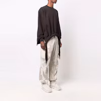 Purchase (W) Ambush FW21 棕色Logo長袖圓領時尚薄款衛衣 BWBA003F21FLE0016464