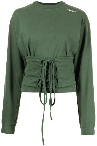 women-ambush-fw-21-green-long-sleeve-pullover-t-shirt-with-waist-detail-bwab-008-f21-jer-0015719