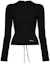 Order (Women) AMBUSH FW21 Logo Crewneck Fitness Shirt Black BMAD001F20FAB0011000