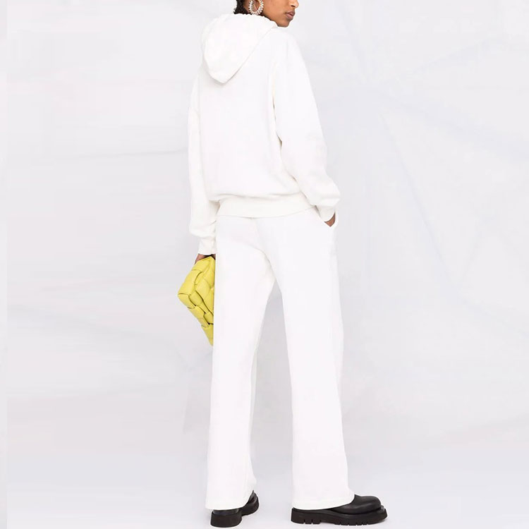 Purchase (W) AMBUSH FW21 白色标志印花棉质抽绳连帽衫. BWBB003F21FLE0010310