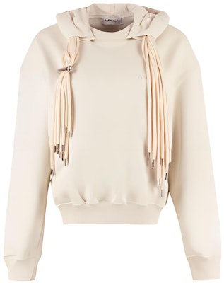 (W) AMBUSH FW21 ホワイトプルオーバーパーカー フーディ付き BWBB004F21FLE0010404 Buy (W) AMBUSH FW21 ホワイトプルオーバーパーカー フーディ付き BWBB004F21FLE0010404