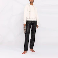 Lookbook (W) AMBUSH FW21 白色連帽衫 BWBB004F21FLE0010404
