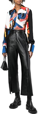 (W) AMBUSH 秋冬款22 抽象印花镂空长袖衬衫 多色款 BWGA039F22FAB0028400 Lookbook (W) AMBUSH 秋冬款22 抽象印花镂空长袖衬衫 多色款 BWGA039F22FAB0028400