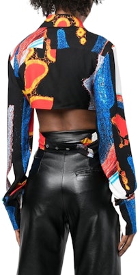 (W) AMBUSH 秋冬款22 抽象印花镂空长袖衬衫 多色款 BWGA039F22FAB0028400 Shop (W) AMBUSH 秋冬款22 抽象印花镂空长袖衬衫 多色款 BWGA039F22FAB0028400