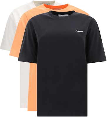 (Women) AMBUSH FW22 Solid Logo Embroidered Short-Sleeve T-Shirt Pack of 3. BWAA035F22JER0018410 Buy (Women) AMBUSH FW22 Solid Logo Embroidered Short-Sleeve T-Shirt Pack of 3. BWAA035F22JER0018410