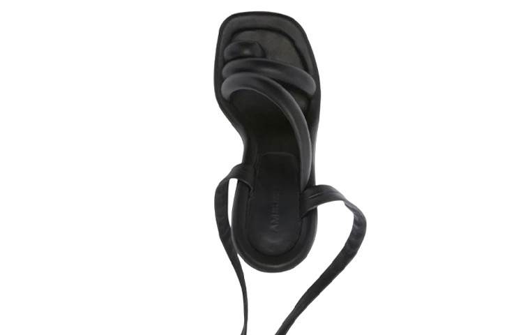 (W) AMBUSH High Heel Sandal 'Black Leather' 圖 3