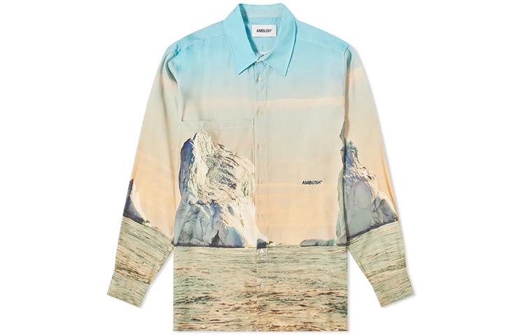 Order (W) AMBUSH 冰山印花长袖衬衫 多色 12111820
