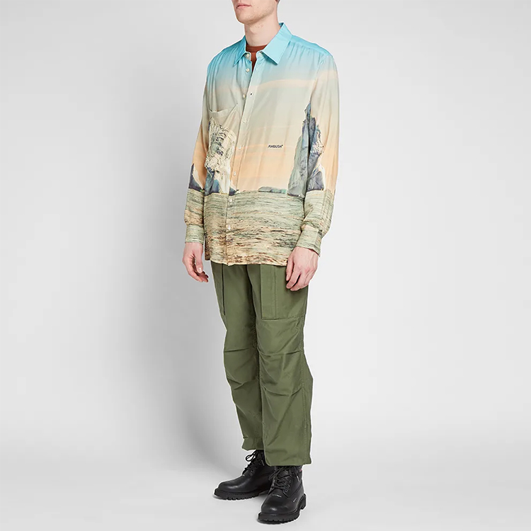 Purchase (W) AMBUSH 冰山印花长袖衬衫 多色 12111820