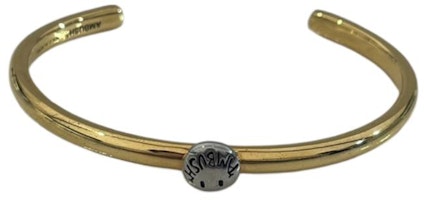 (Women) AMBUSH Letter Logo Bracelet - Gold BWOA036F22BRA001-7600 (Women) AMBUSH Letter Logo Bracelet - Gold BWOA036F22BRA001-7600