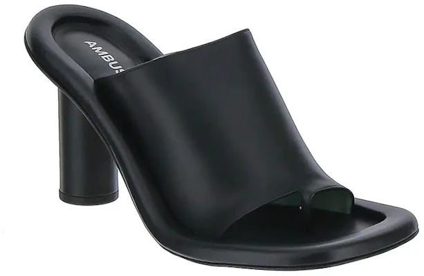 (W) AMBUSH Mule 'Kulit Hitam' BWIJ001F22LEA0011000 Order (W) AMBUSH Mule 'Kulit Hitam' BWIJ001F22LEA0011000