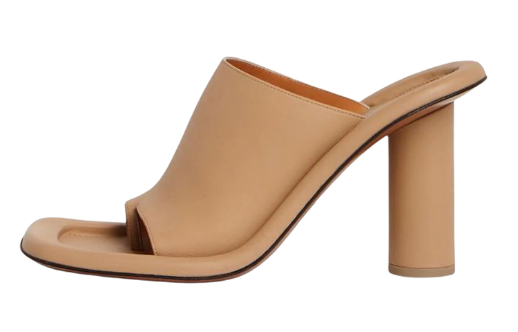 (Women) AMBUSH Mule 'Grey Brown Leather' BWIJ001F21LEA0016464