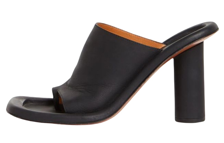 (Women) AMBUSH Mule 'Sleek Leather Black' BWIJ001F21LEA0011010