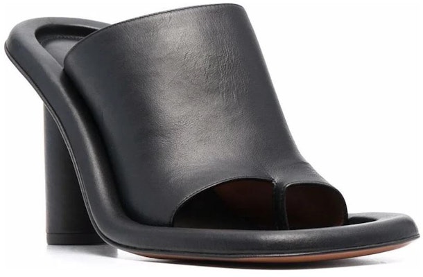 (W) AMBUSH 黑色皮革穆勒鞋 BWIJ001F21LEA0011010 Order (W) AMBUSH 黑色皮革穆勒鞋 BWIJ001F21LEA0011010