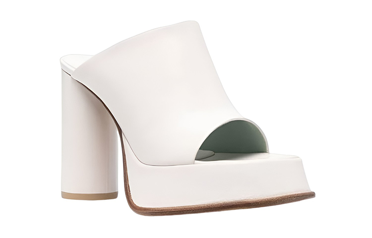 Lookbook (W) AMBUSH Mule 'Piel de Ternera Blanca' BWIJ003F22LEA0010100