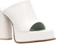 Lookbook (W) AMBUSH Mule 'Kulit Anak Sapi Putih' BWIJ003F22LEA0010100