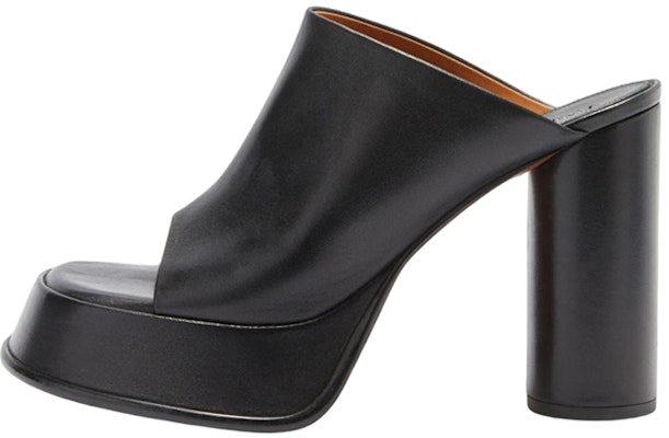 (Women) AMBUSH Mules 'Black Leather' BWIJ003S22LEA0011000 Buy (Women) AMBUSH Mules 'Black Leather' BWIJ003S22LEA0011000