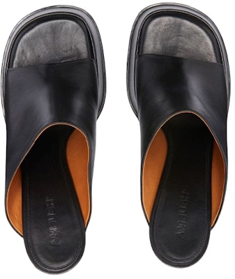 (Women) AMBUSH Mules 'Black Leather' BWIJ003S22LEA0011000 Lookbook (Women) AMBUSH Mules 'Black Leather' BWIJ003S22LEA0011000