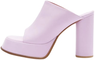 (Women) AMBUSH Platform Mule 'Lavender' BWIJ003S22LEA0013900 (Women) AMBUSH Platform Mule 'Lavender' BWIJ003S22LEA0013900