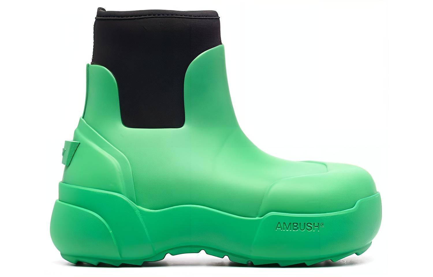 (W) AMBUSH Rubber Boot 'Green' 圖 2