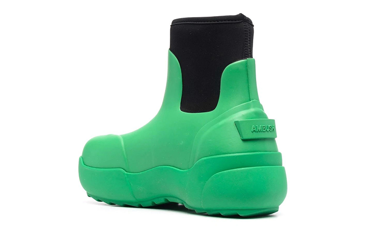 Shop (W) AMBUSH Rubberlaarzen ''Groen'' BWIE003F21MAT0015500