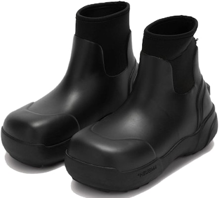 (Women) AMBUSH Rubber Duck Boot 'Black' BMIE003S23MAT0011010 Order (Women) AMBUSH Rubber Duck Boot 'Black' BMIE003S23MAT0011010