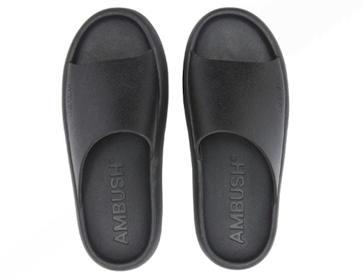 (W) AMBUSH 橡胶拖鞋 '黑色' BWIC002S22MAT0011000 Lookbook (W) AMBUSH 橡胶拖鞋 '黑色' BWIC002S22MAT0011000