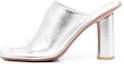 Buy (W) AMBUSH Slip-On Hujung Bulat 'Fashion Slide Perak' BWIJ001F22LEA0027200