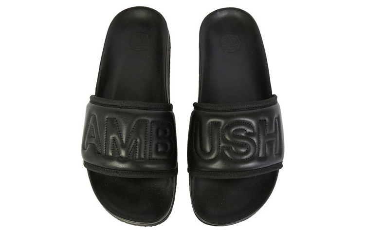 (W) AMBUSH Slipper 'Black' 圖 3