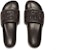 (W) AMBUSH Selipar 'Kulit Hitam' BWIC001F21LEA0011010