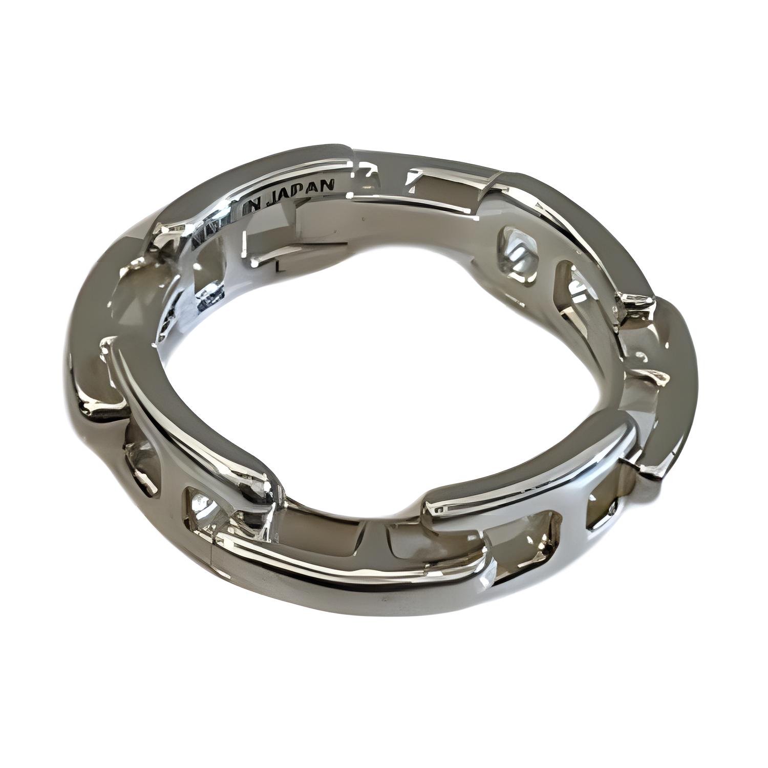 (Women) AMBUSH Solid Statement Silver Ring  Silver BWOC007F21SIL001-7200