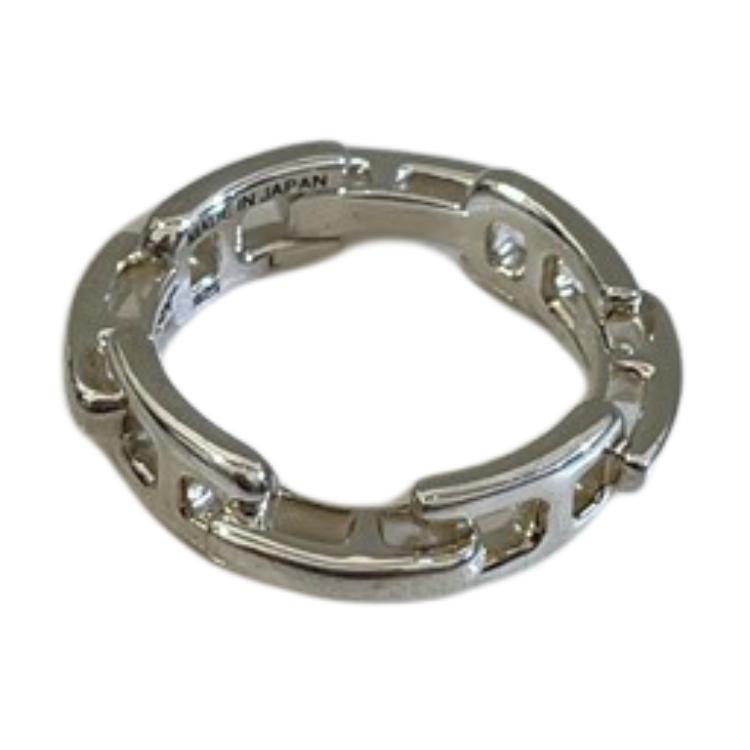 Order (W) AMBUSH Cincin Pernyataan Perak Solid Silver BWOC007F21SIL001-7200