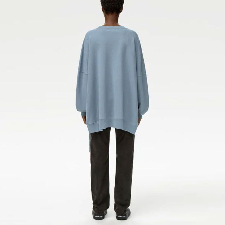 Purchase (W) Sudadera Azul con Cordón AMBUSH SS21 Crewneck. BWBA003S21FLE0014004