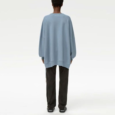 (W) Sudadera Azul con Cordón AMBUSH SS21 Crewneck. BWBA003S21FLE0014004 Purchase (W) Sudadera Azul con Cordón AMBUSH SS21 Crewneck. BWBA003S21FLE0014004