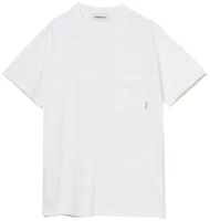 Order (W) AMBUSH SS22 Kaos Lengan Pendek Putih dengan Kantong BMAA023S21JER0010100