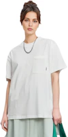 Shop (W) AMBUSH SS22 Kaos Lengan Pendek Putih dengan Kantong BMAA023S21JER0010100
