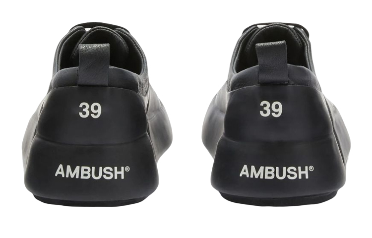 (W) AMBUSH Nike Dunk High 'Black Leather' 圖 4