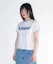 Shop (Women) AMES WORLDWIDE Basic Logo T-Shirt Grey AM2DMUT511AGR