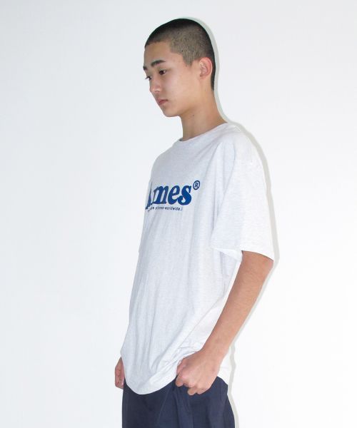 Purchase (Women) AMES WORLDWIDE Basic Logo T-Shirt Grey AM2DMUT511AGR