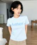 Buy (Women) AMES WORLDWIDE Basic Logo T-Shirt Sky Blue AM2EMUT510ASB